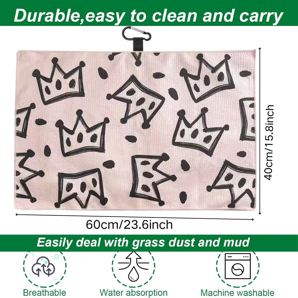 Birdie Goods™ Premium Microfiber Golf Towel