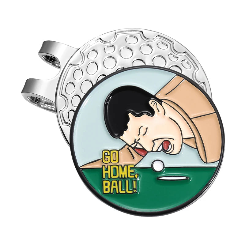 Birdie Goods™ Magnetic Golf Hat Clip & Ball Marker