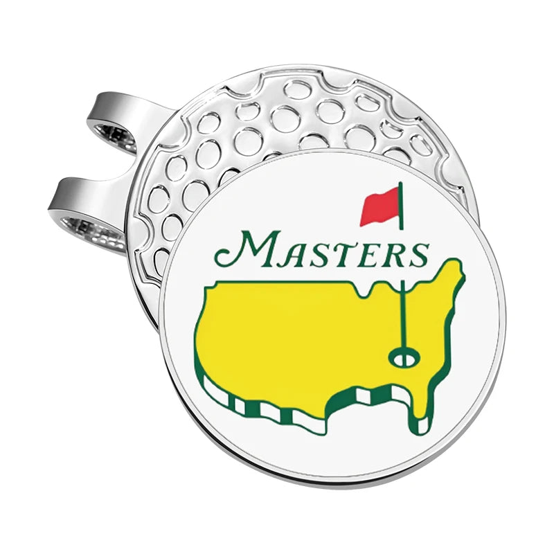 Birdie Goods™ Magnetic Golf Hat Clip & Ball Marker