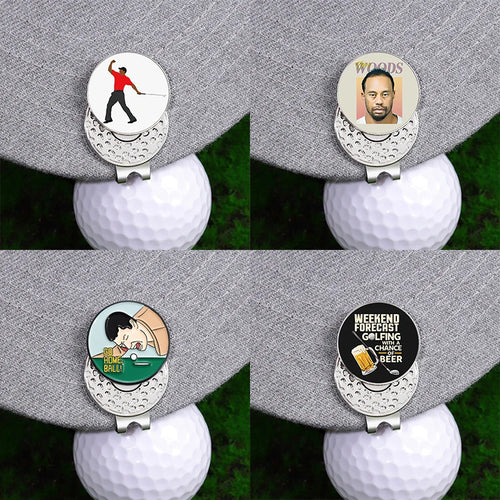 Birdie Goods™ Magnetic Golf Hat Clip & Ball Marker