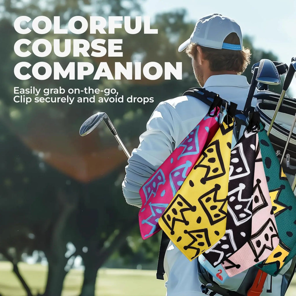 Birdie Goods™ Premium Microfiber Golf Towel